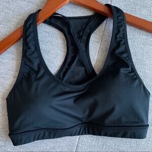 Marika Tek Racer Strappy Black Sports Bra Medium